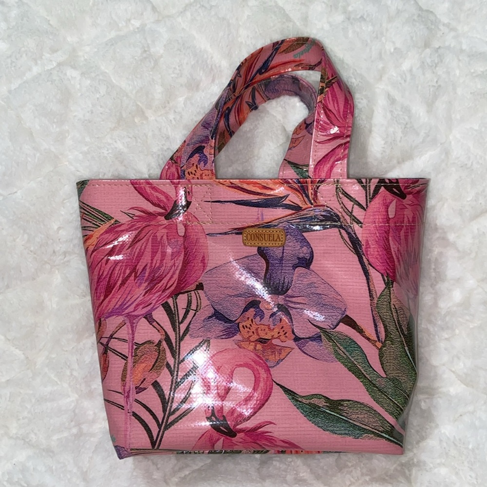 Consuela Mini Bag in flamingo tote - Picture 2 of 11